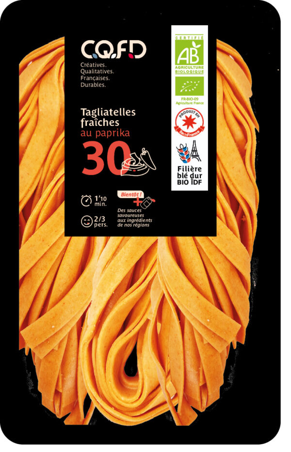 Tagliatelles au paprika