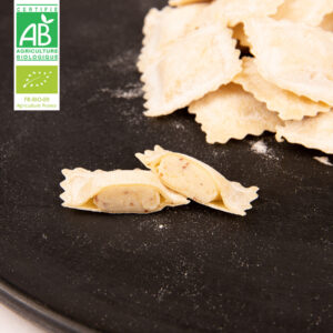 Ravioles Brie et moutarde de Meaux