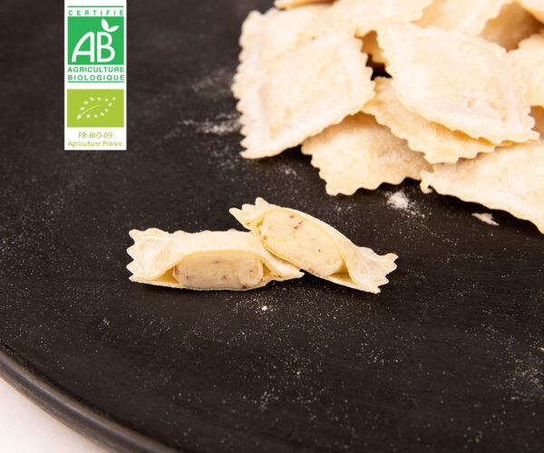 Ravioles Brie et moutarde de Meaux