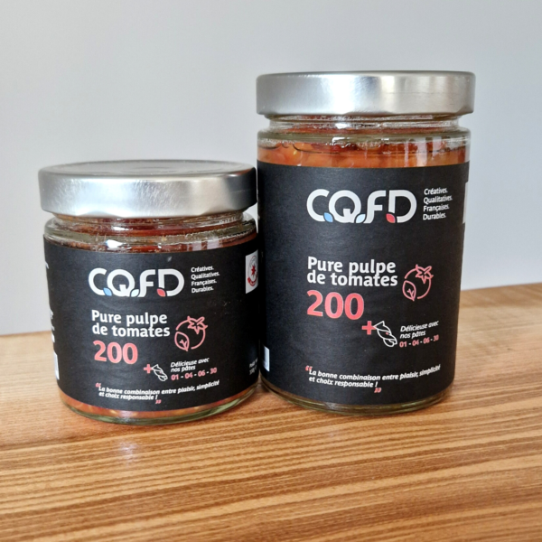 Pure pulpe de tomate bio