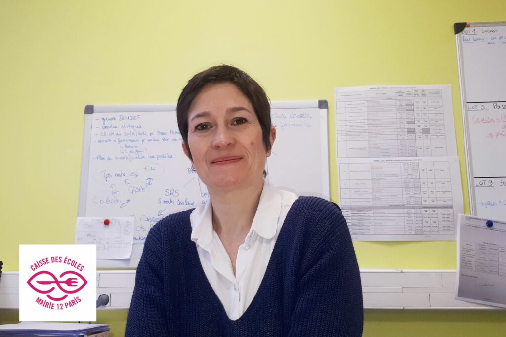 Delphine Guyon - Diététicienne-nutritionniste à la Caisse des écoles de Paris 12e